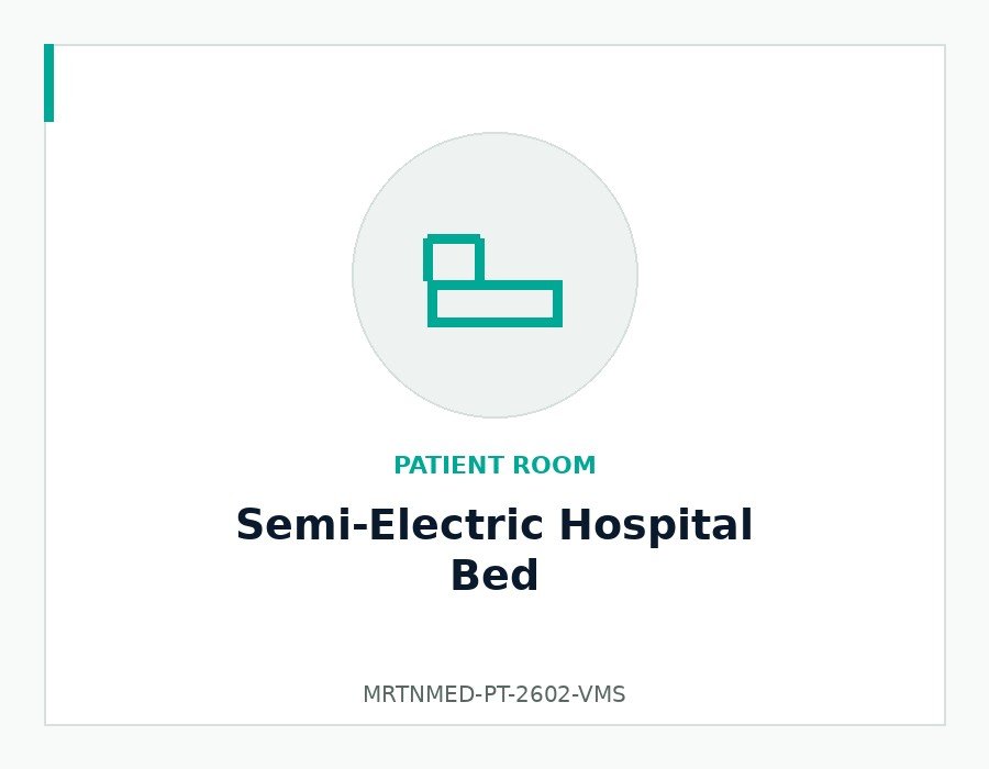Semi-Electric Hospital Bed - MRTNMED-PT-2602-VMS