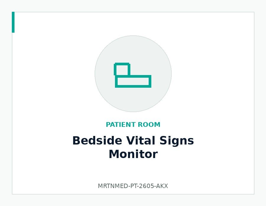 Bedside Vital Signs Monitor - MRTNMED-PT-2605-AKX